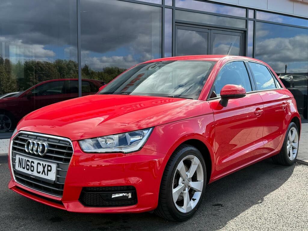 Audi A1 1.6 Tdi Sport Sportback Euro 6 S S Red