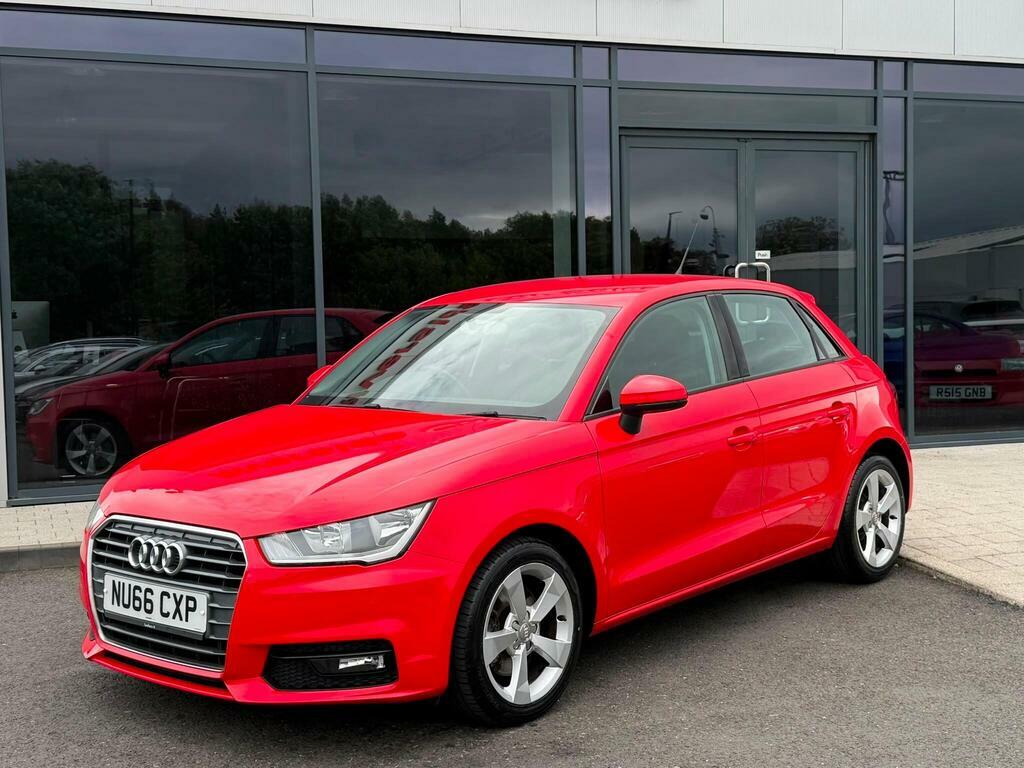 Audi A1 1.6 Tdi Sport Sportback Euro 6 S S Red
