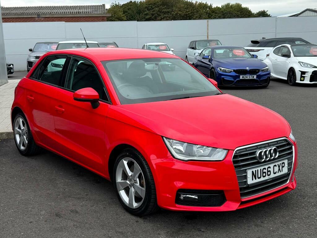 Audi A1 1.6 Tdi Sport Sportback Euro 6 S S Red #3