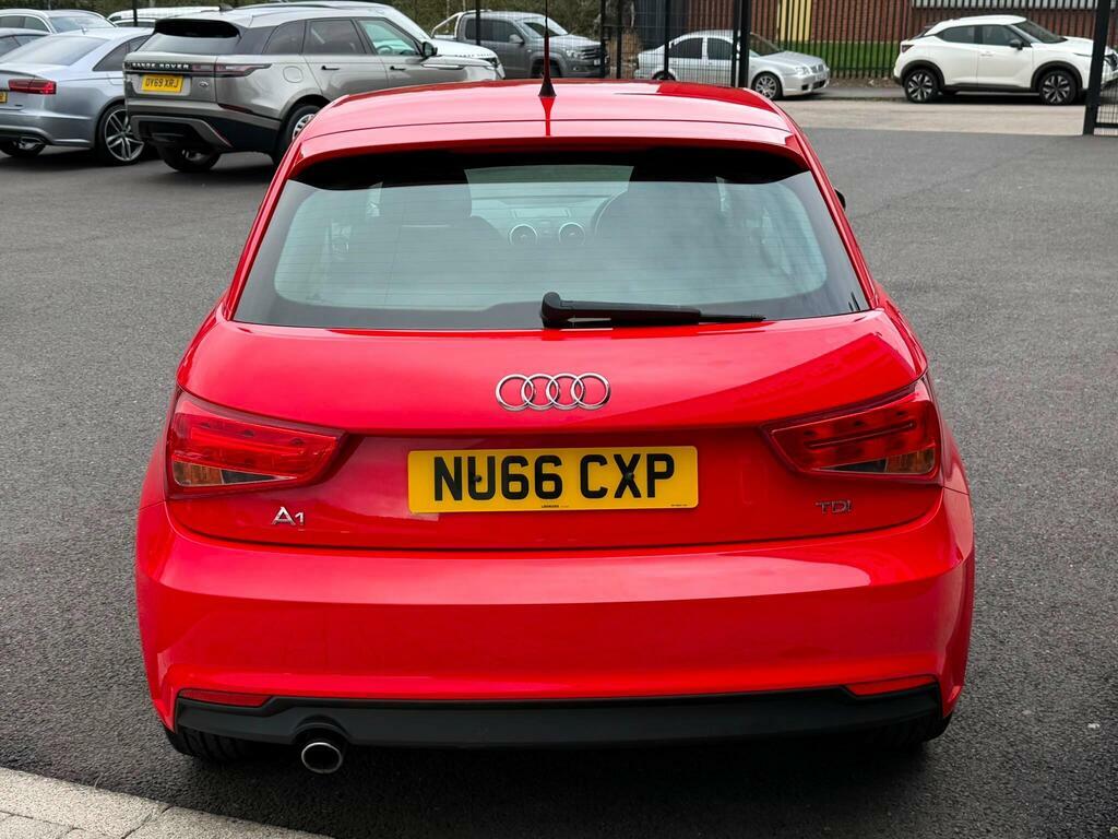 Audi A1 1.6 Tdi Sport Sportback Euro 6 S S Red #4