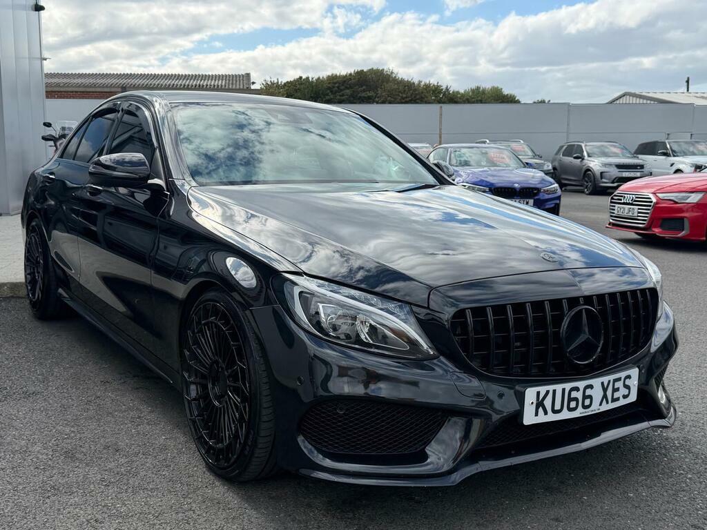 Mercedes-Benz C Class 2.1 C250d Amg Line Premium Plus 7G-tronic Euro Black #3
