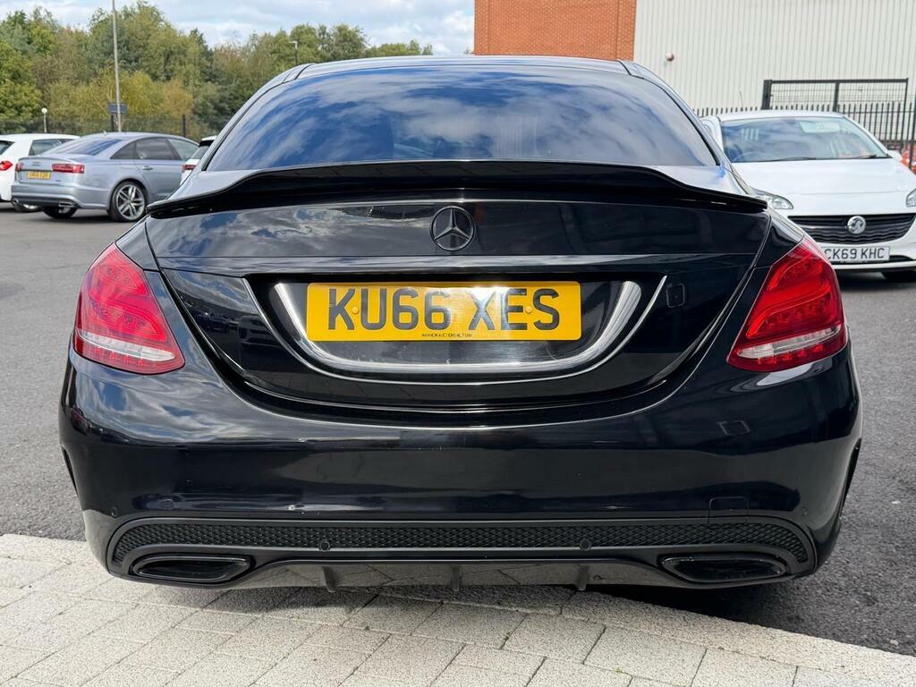 Mercedes-Benz C Class 2.1 C250d Amg Line Premium Plus 7G-tronic Euro Black #4