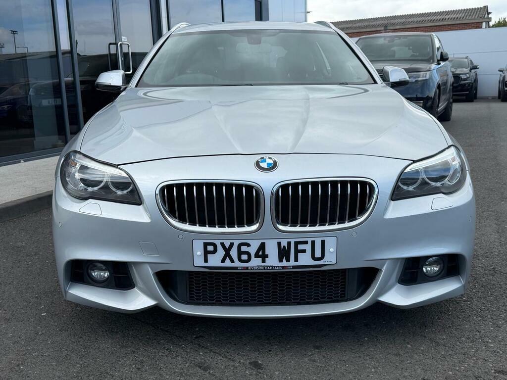 BMW 5 Series 2.0 520D M Sport Touring Euro 6 S S Silver #2