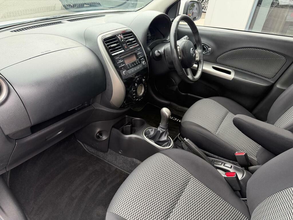 Nissan Micra 1.2 Acenta Euro 6 White #6