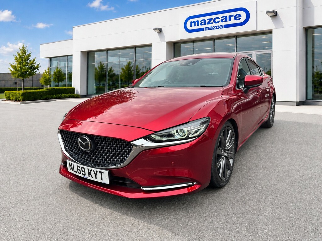 Mazda 6 Saloon 2.2 Skyactiv-d Gt Sport Nav 2019 Red #4