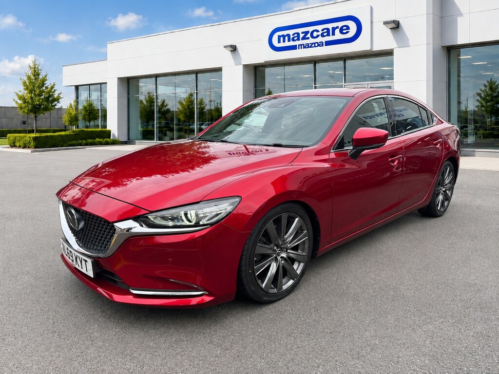 Mazda 6 Saloon 2.2 Skyactiv-d Gt Sport Nav 2019 Red