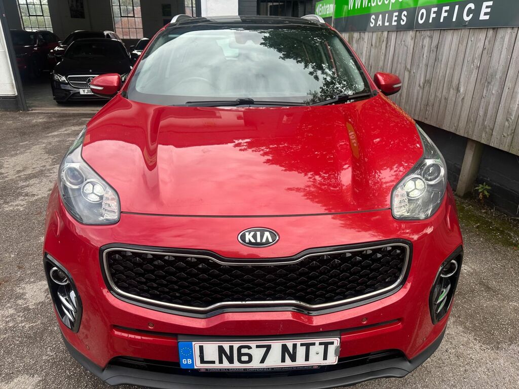 Kia Sportage 2.0 Crdi Kx-4 Suv LN67NTT Red #3