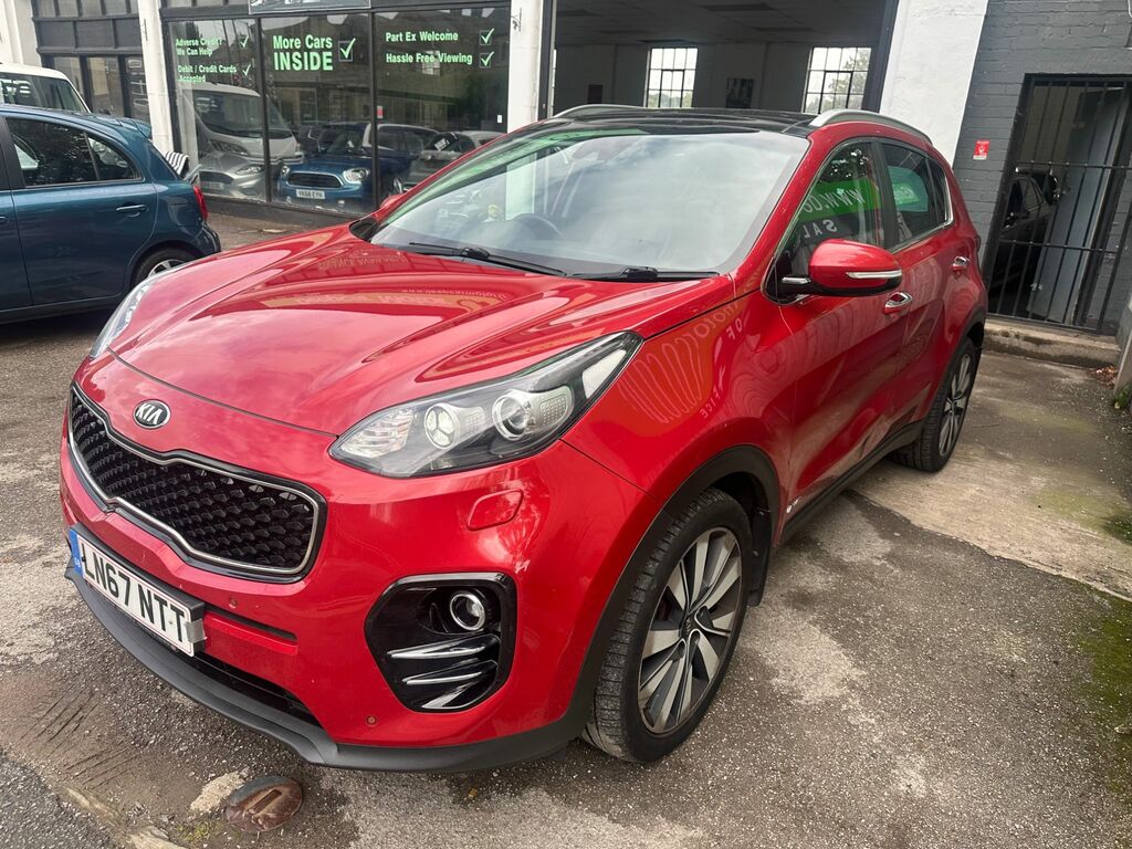 Kia Sportage 2.0 Crdi Kx-4 Suv LN67NTT Red #4