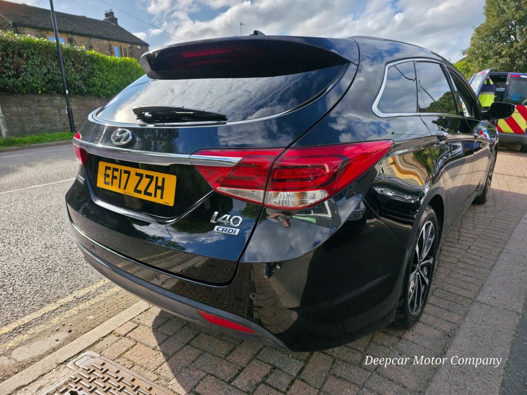 Hyundai I40 1.7 Crdi Blue Drive Black #6