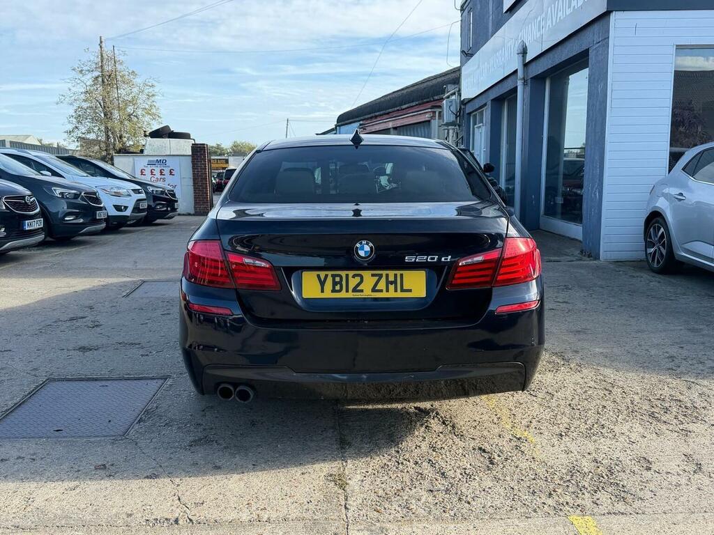 BMW 5 Series 2.0 520D M Sport Steptronic Euro 5 Ss Black #4
