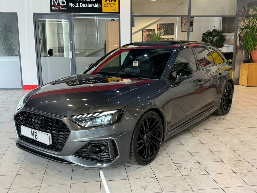 Audi RS4 Avant Estate 2.9 Tfsi V6 Carbon Black 2020 Grey #5