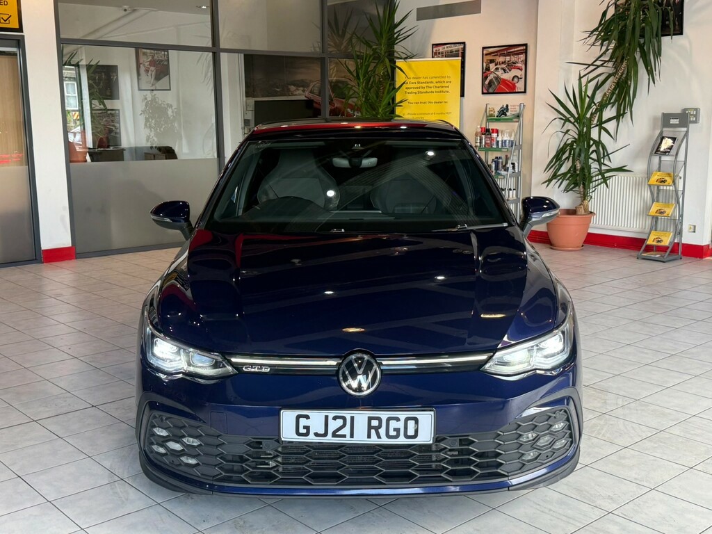 Volkswagen Golf Hatchback 2.0 Tdi Gtd 2021 Blue #5