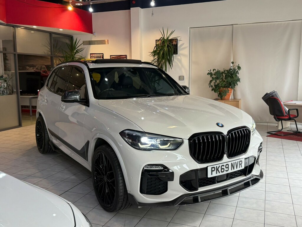BMW X5 3.0 X5 Xdrive30d M Sport White #2