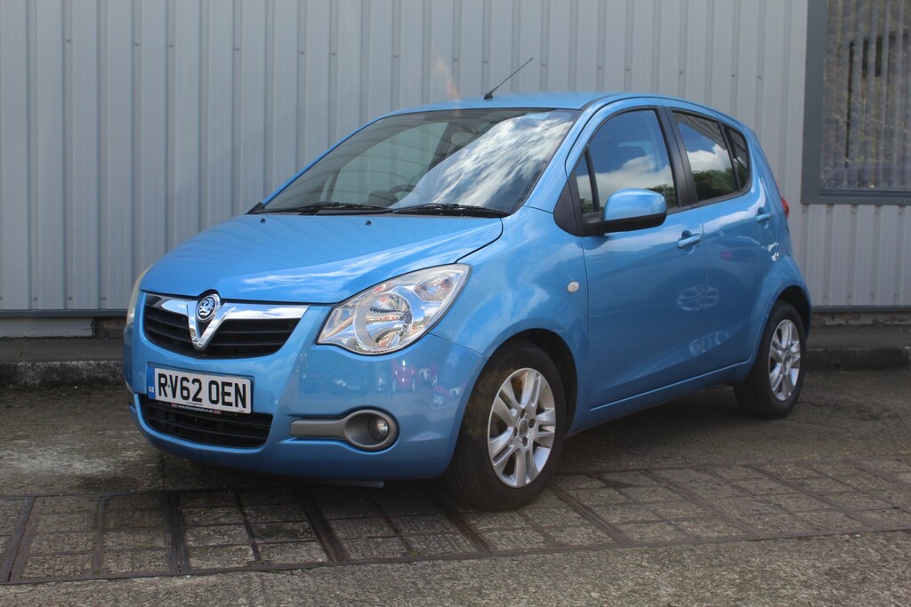 Vauxhall Agila 1.2 Vvt Se 2012 Blue