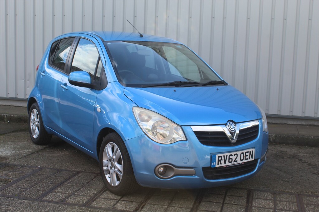 Vauxhall Agila 1.2 Vvt Se 2012 Blue #4