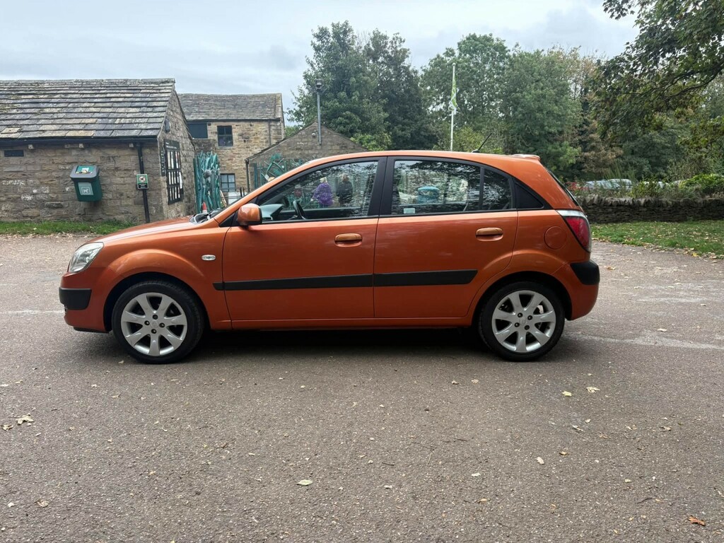 Kia RIO 1.5 Crdi Sport 2009 Orange #4