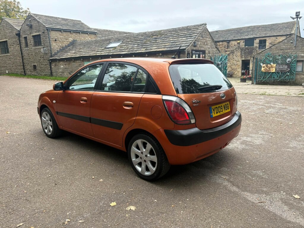 Kia RIO 1.5 Crdi Sport 2009 Orange #5