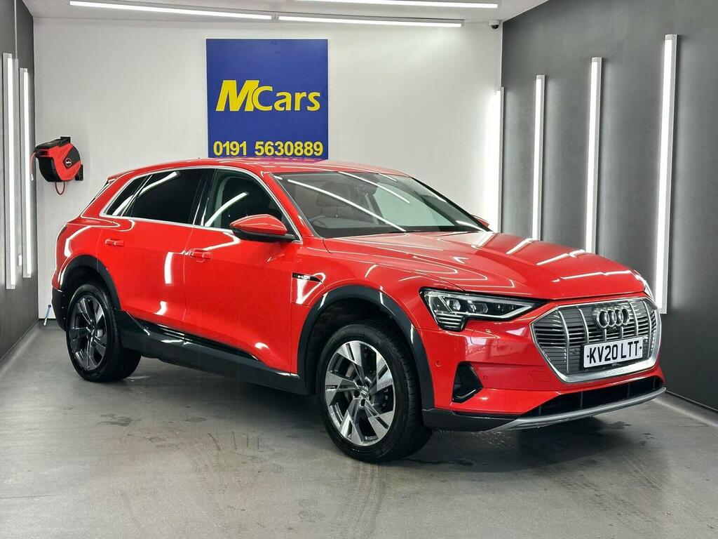 Audi E-tron Suv 50 Sport Quattro 71.2Kwh 202020 KV20LTT Red #6