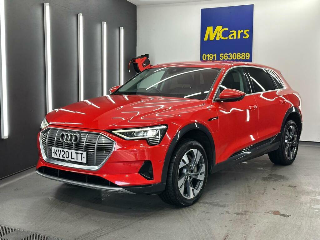 Audi E-tron Suv 50 Sport Quattro 71.2Kwh 202020 KV20LTT Red #2