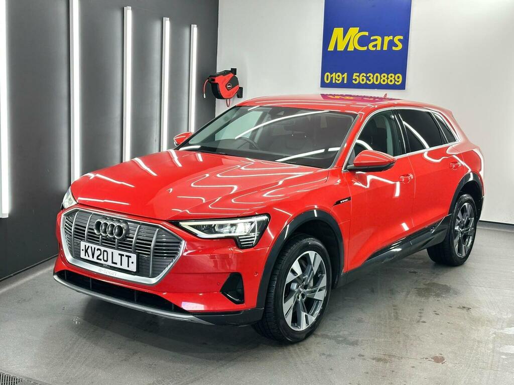 Audi E-tron Suv 50 Sport Quattro 71.2Kwh 202020 KV20LTT Red #4