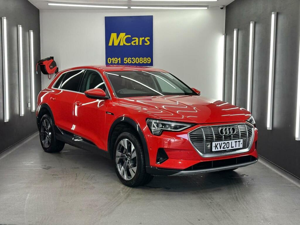 Audi E-tron Suv 50 Sport Quattro 71.2Kwh 202020 KV20LTT Red #5