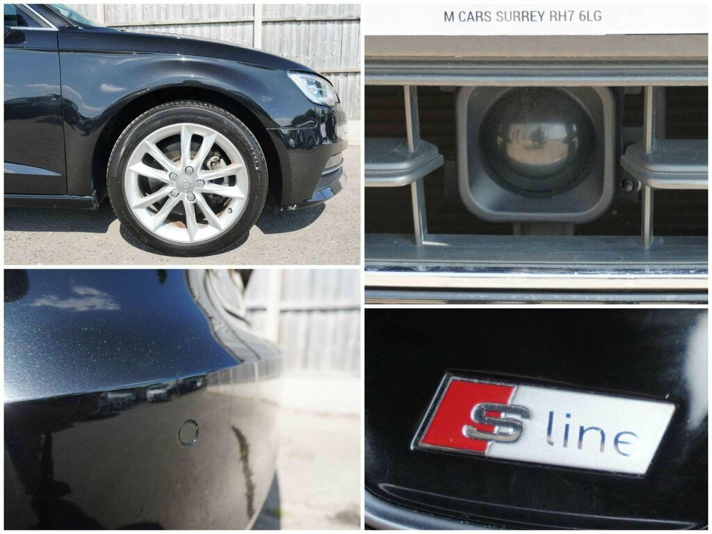 Audi A3 1.8 Tfsi Sport Sportback S Tronic Quatt Black #6