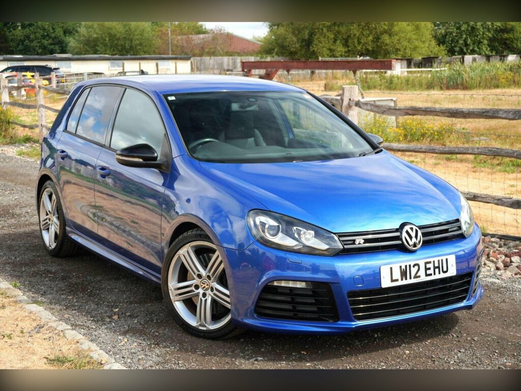 Volkswagen Golf 2.0 Tsi R Leather Hatchback Dsg 4Moti Blue