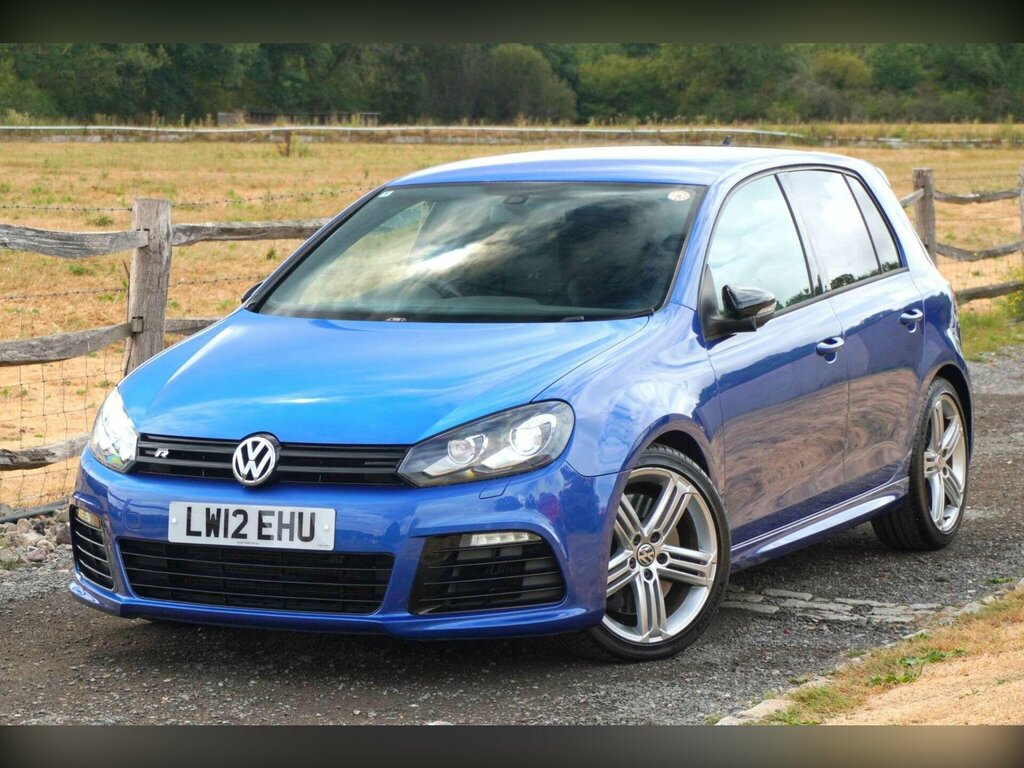 Volkswagen Golf 2.0 Tsi R Leather Hatchback Dsg 4Moti Blue #3