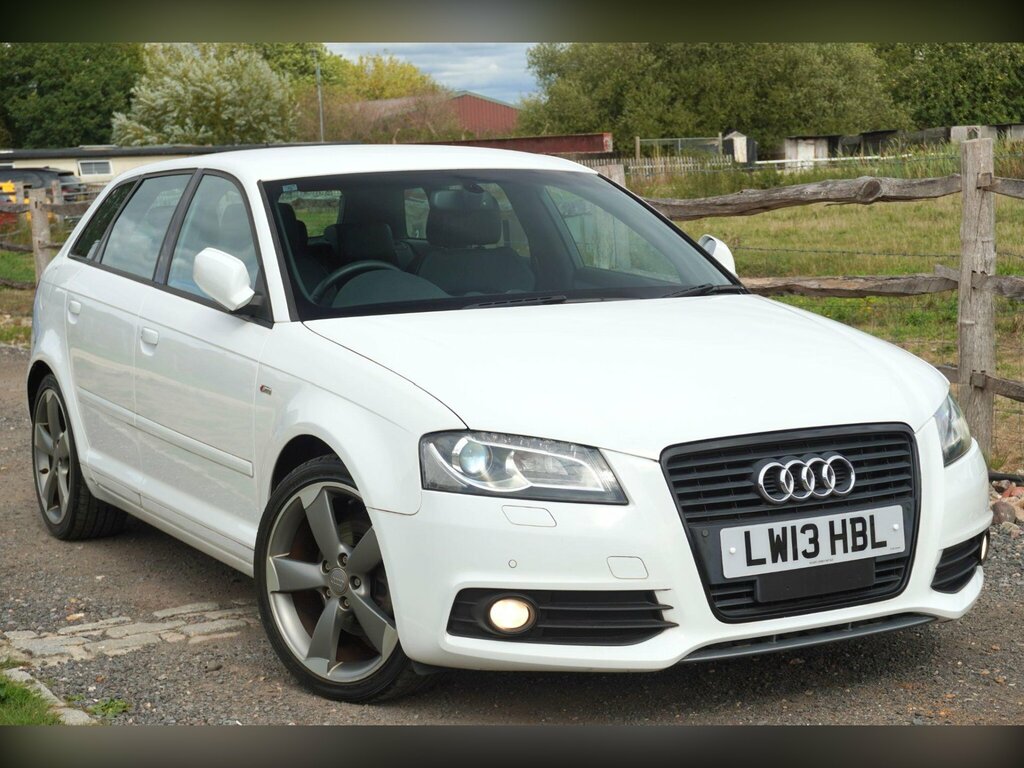 Audi A3 1.4 Tfsi S Line Sportback S Tronic Euro White