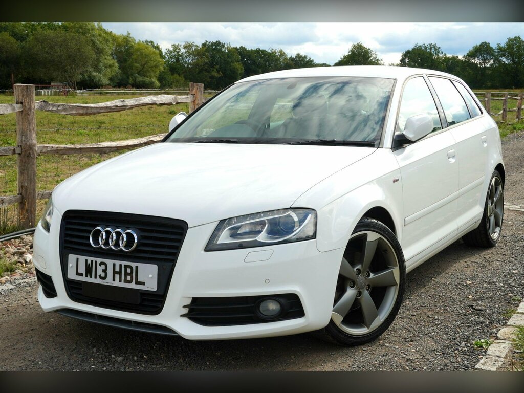 Audi A3 1.4 Tfsi S Line Sportback S Tronic Euro White #3