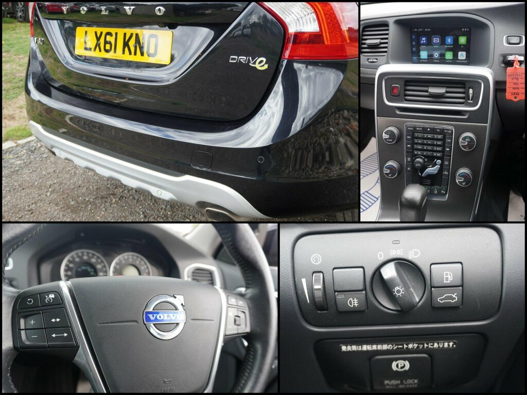 Volvo V60 1.6 T4 Se Lux Estate Powershift Euro 5 Black #6