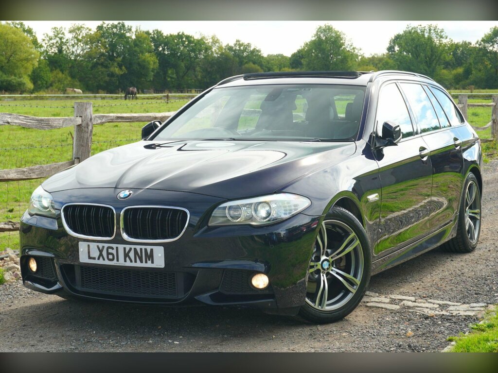 BMW 5 Series 3.0 528I M Sport Touring Steptronic Eur Black #3