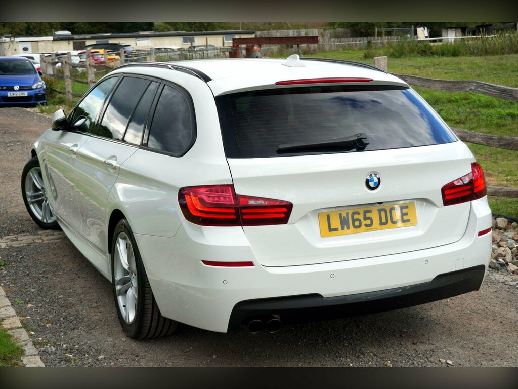 BMW 5 Series 520D M Sport Blue #10