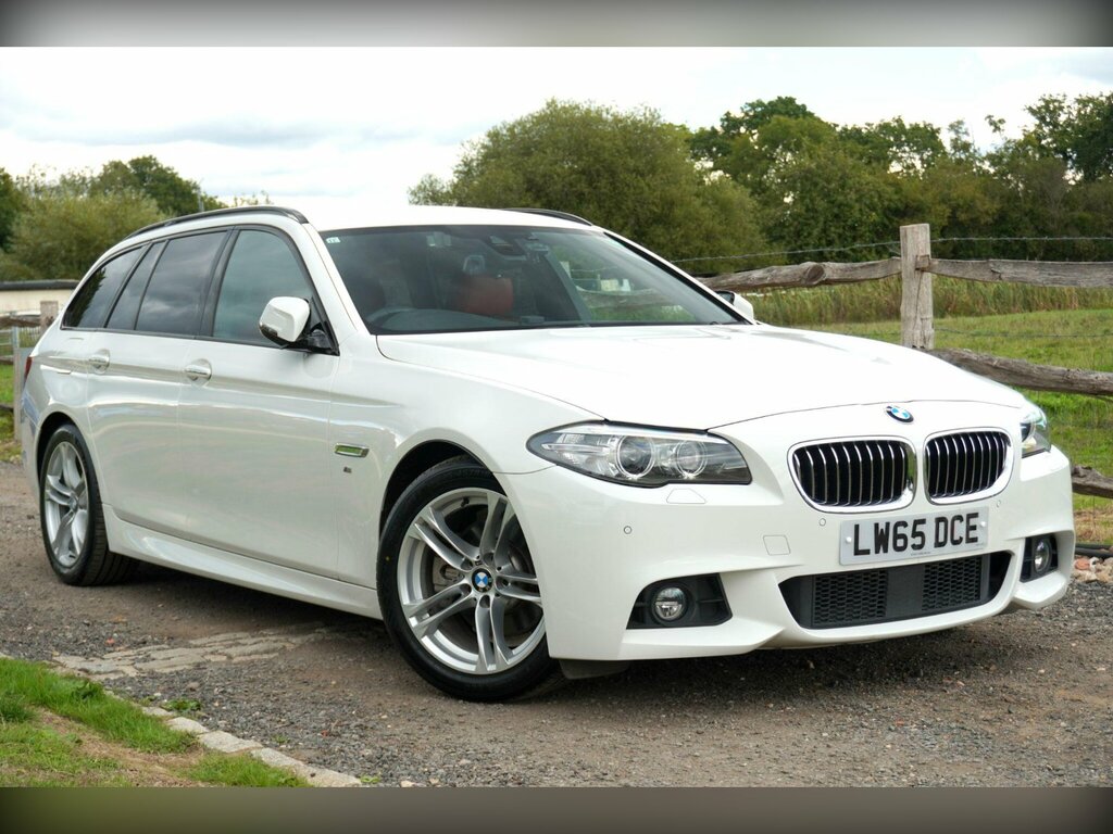 BMW 5 Series 2.0 520I M Sport Touring Euro 6 S White