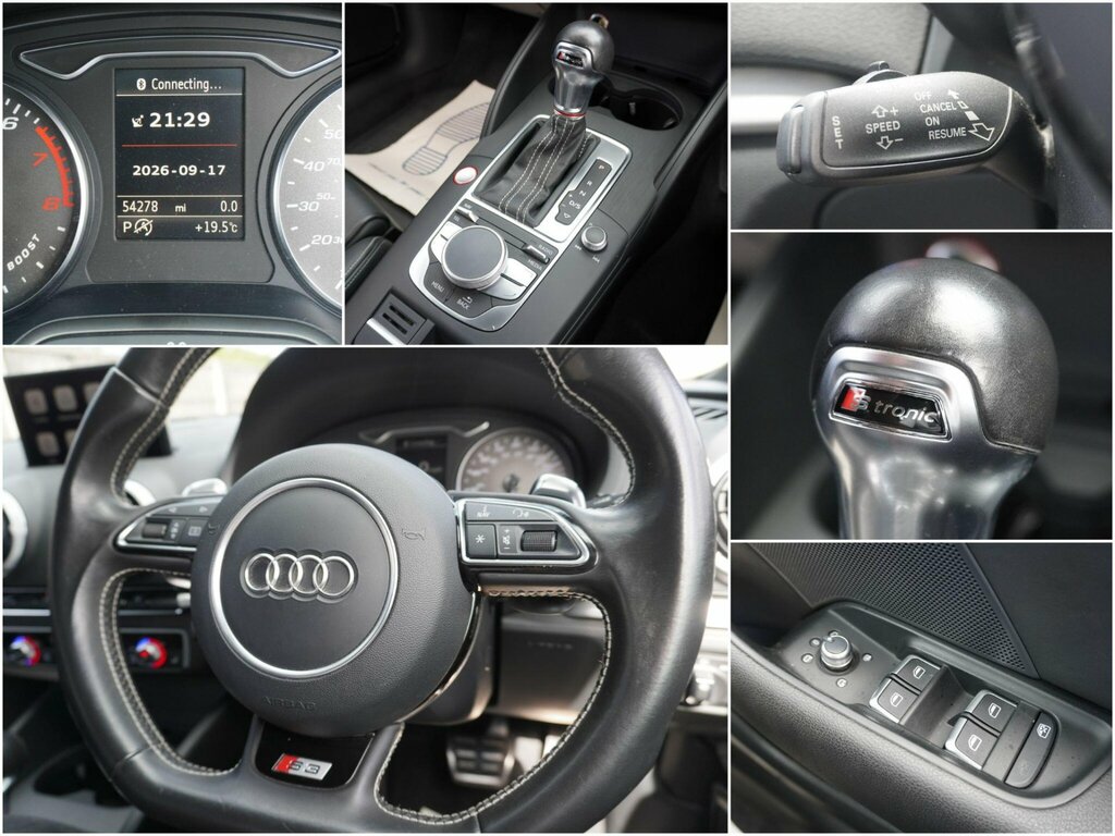 Audi S3 2.0 Tfsi Sportback S Tronic Quattro Eur Black #5