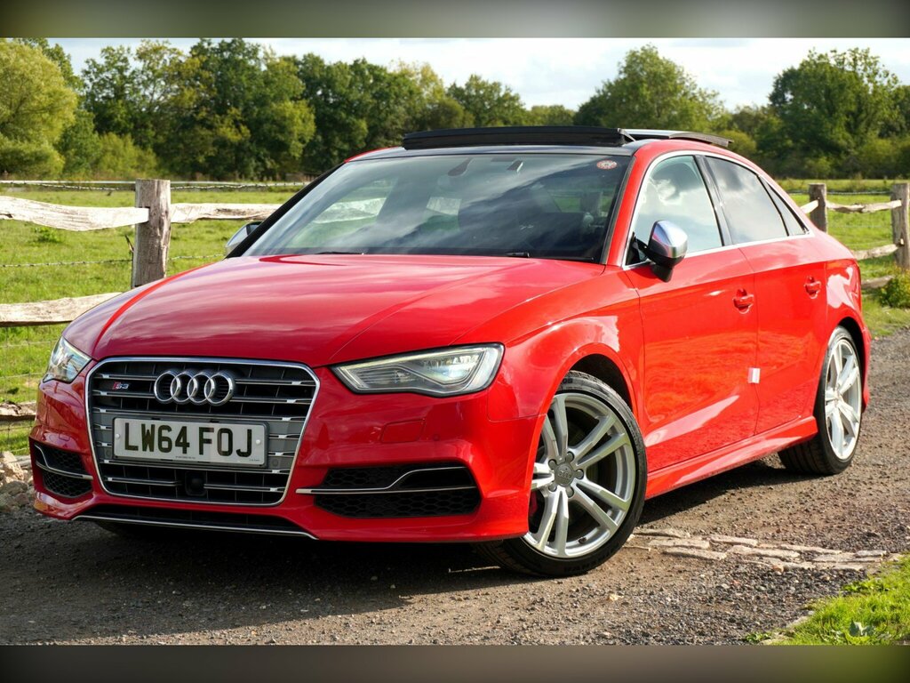 Audi S3 2.0 Tfsi Saloon S Tronic Quattro Euro 6 Red #3