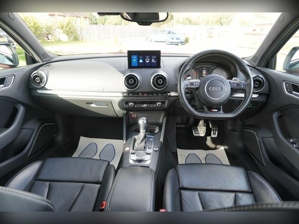 Audi S3 2.0 Tfsi Saloon S Tronic Quattro Euro 6 Red #2