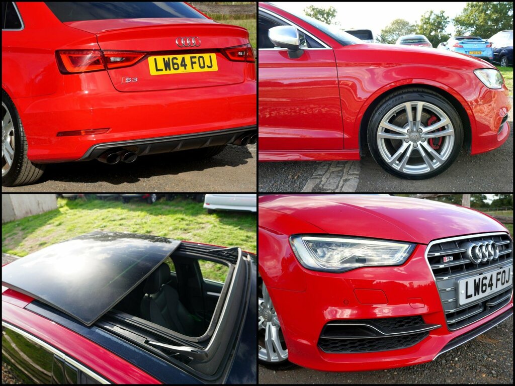 Audi S3 2.0 Tfsi Saloon S Tronic Quattro Euro 6 Red #6