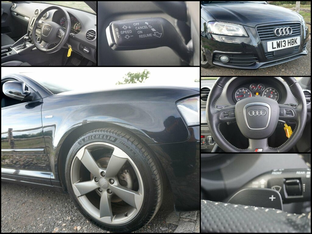 Audi A3 1.4 Tfsi S Line Sportback S Tronic Euro Black #6