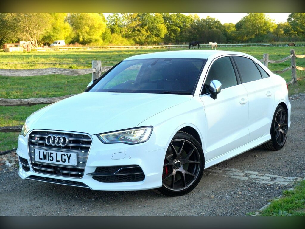 Audi S3 2.0 Tfsi Saloon S Tronic Quattro Euro 6 White #3