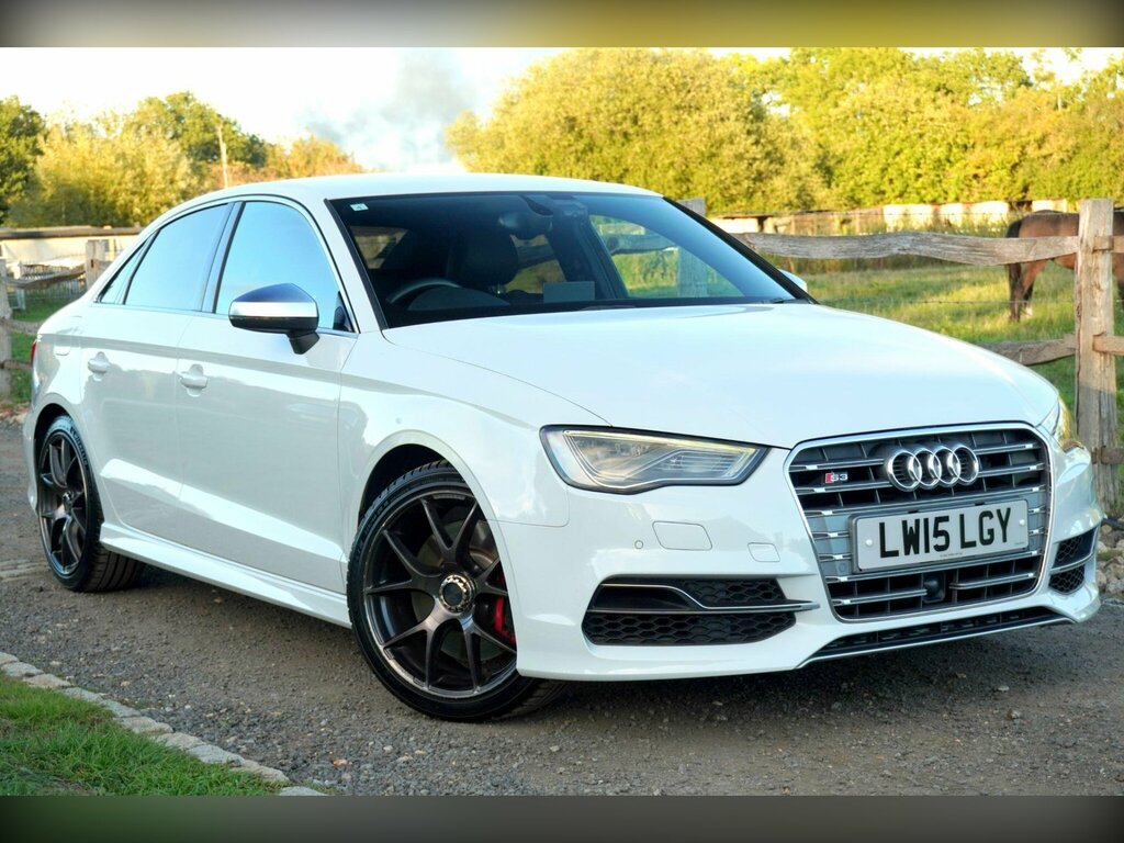 Audi S3 2.0 Tfsi Saloon S Tronic Quattro Euro 6 White