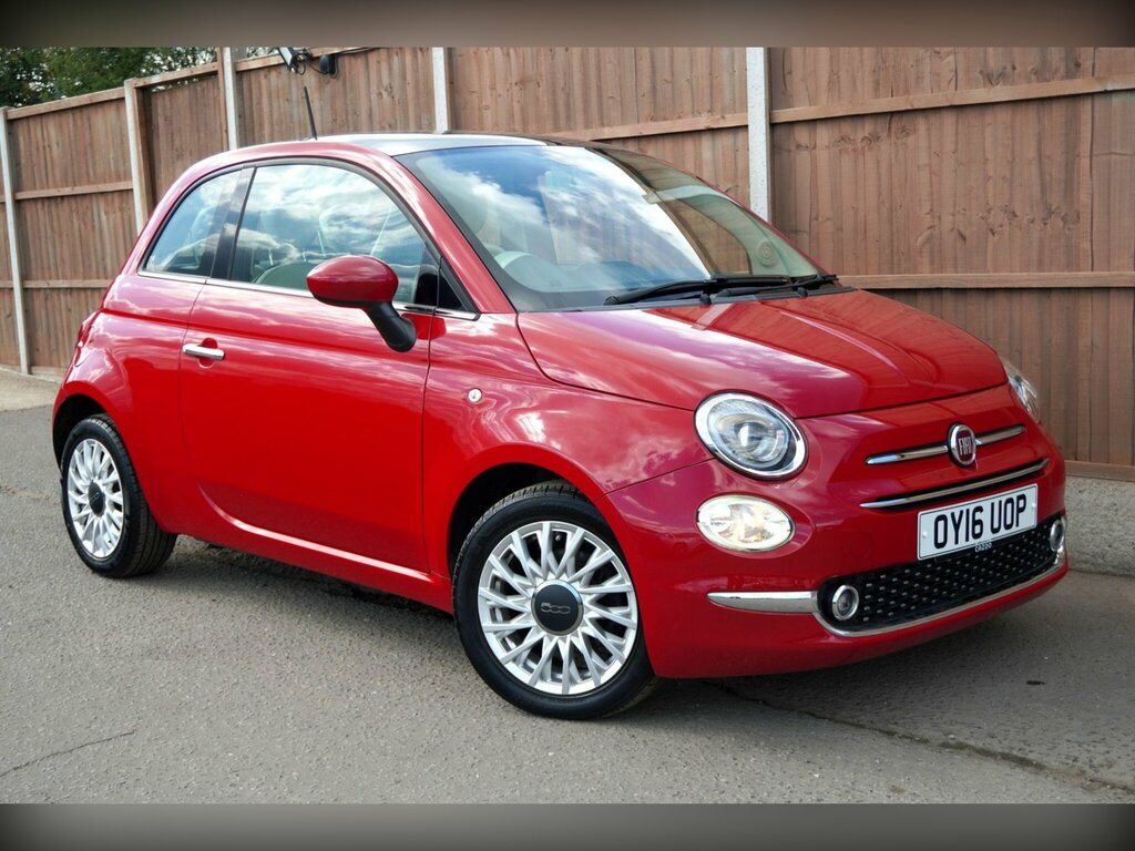 Fiat 500 1.2 Lounge Euro 6 Ss Red #3