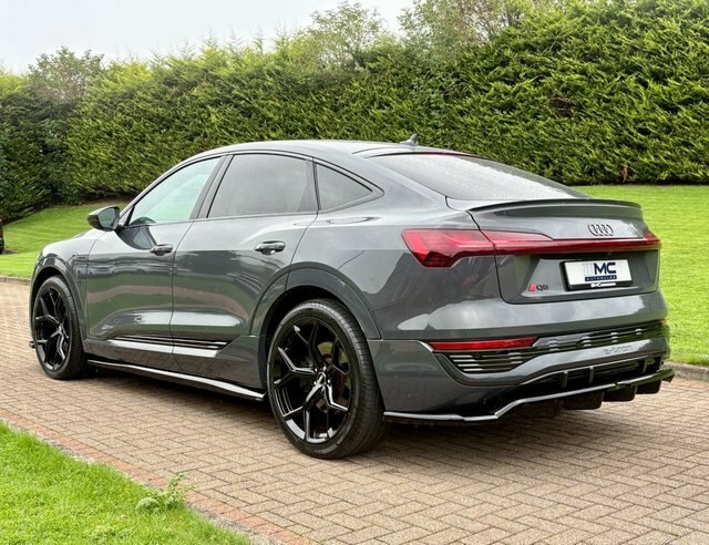 Audi Q8 e tron 55 S Line Sportback Grey #6