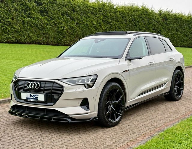 Audi E-tron 55 Launch Edition Suv Beige #2
