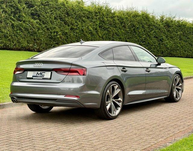 Audi A5 2.0 Tdi S Line Grey #3