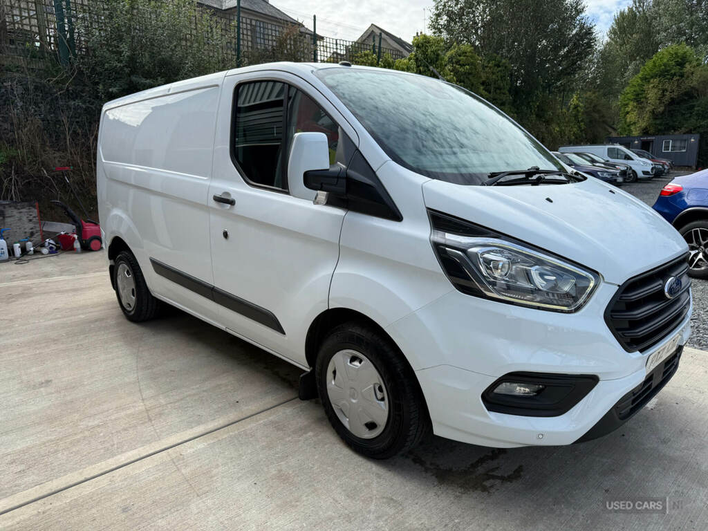 Ford Transit Custom 2.0 Ecoblue 130Ps Low Roof Trend Van White #4