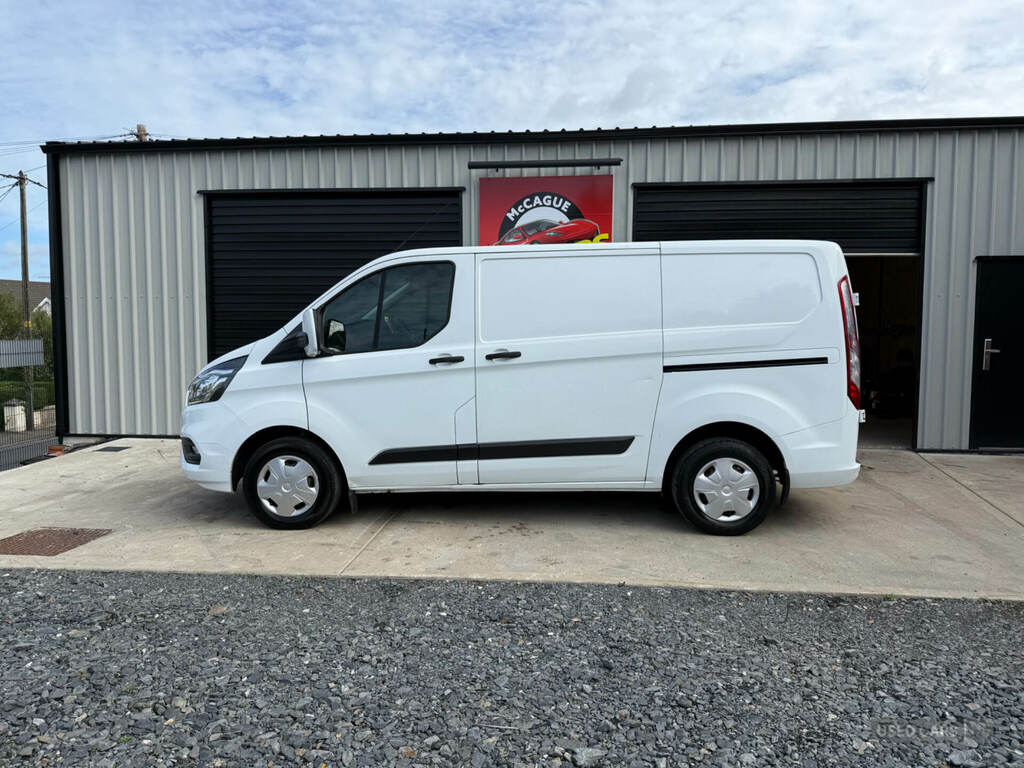 Ford Transit Custom 2.0 Ecoblue 130Ps Low Roof Trend Van White #2