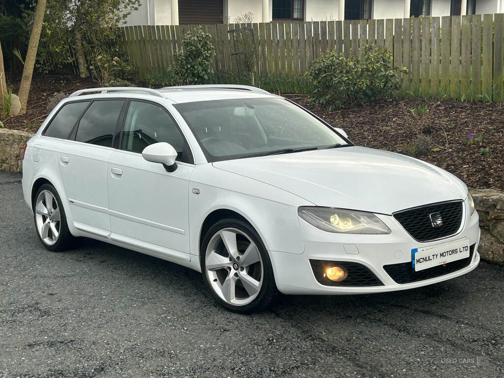 Seat Exeo 2.0 Tdi Cr Sport Tech 170 White