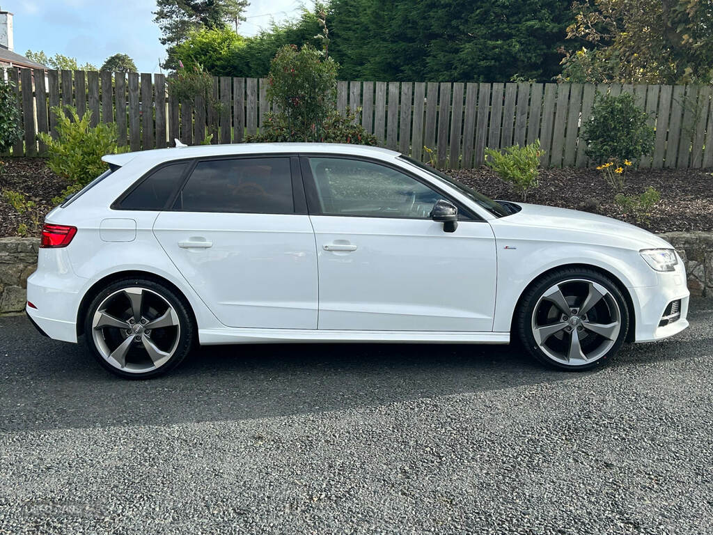 Audi A3 2.0 Tdi Black Edition White #2