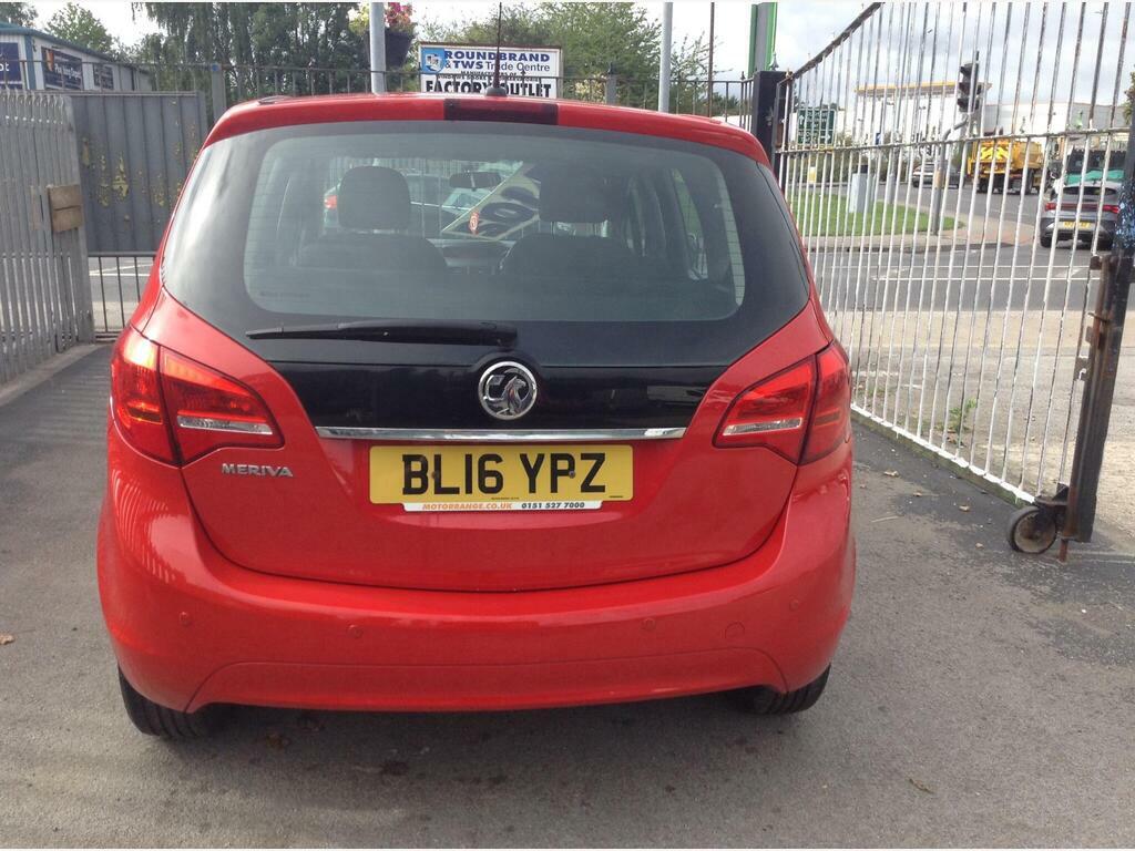 Vauxhall Meriva 1.4I Life Euro 6 Red #5